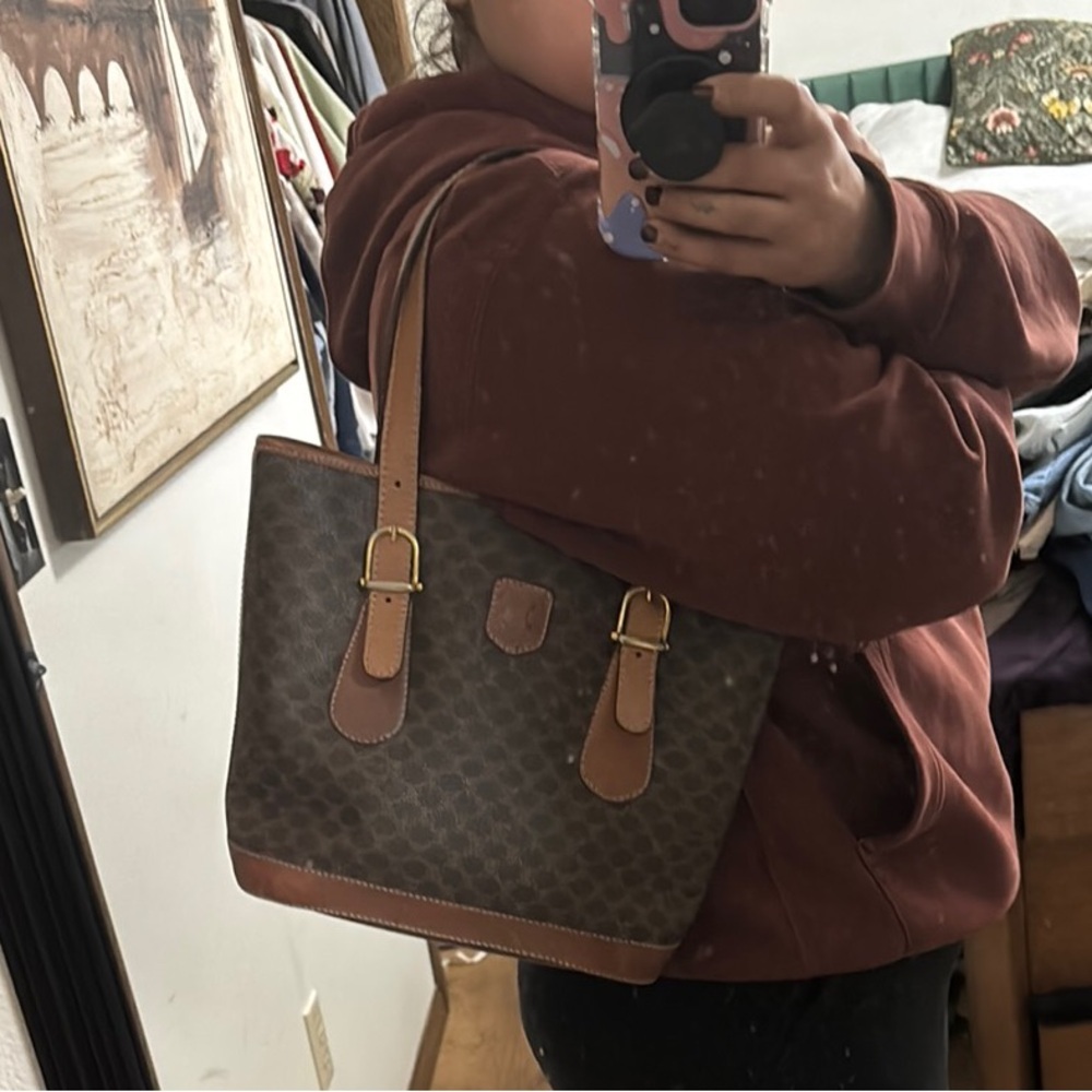Celine Macadam Canvas Tote - Picture 16 of 16